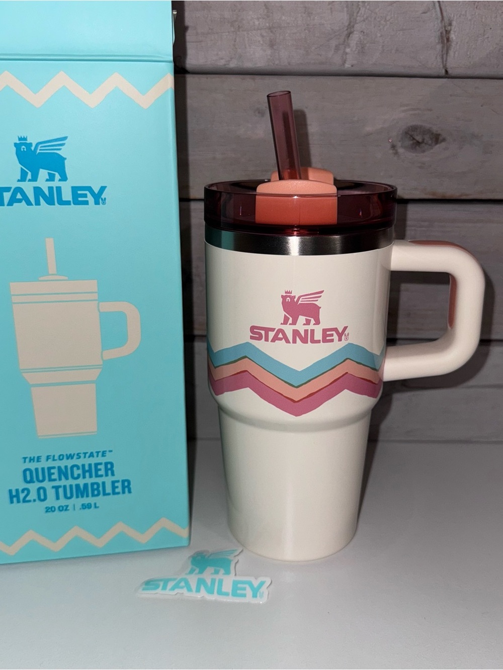 Stanley 20oz Easter Quencher Tumbler Cream Egg-cellence NWT, Limited Edition